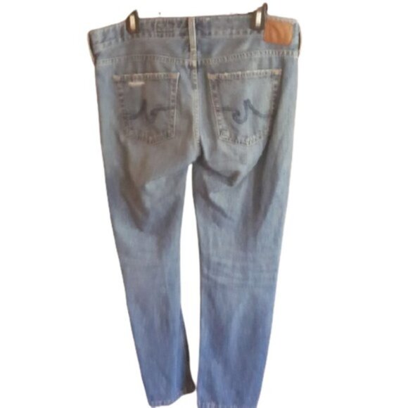 AG ADRIANO GOLDSCHMIED The Nikki Crop Relaxed Skinny distressed jeans - Picture 3 of 15